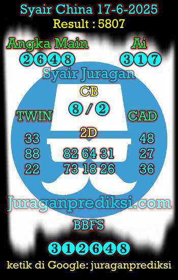 prediksi china 17 juni 2025, syair china hari ini selasa 17-6-2025, bocoran china, prediksi china akurat, syair china, prediksi china jitu